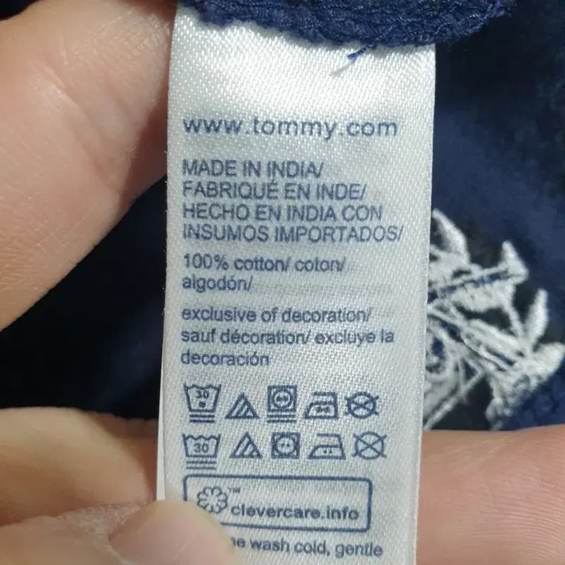 타미힐피거 크롭 반팔 XS_S1466 상품이미지6