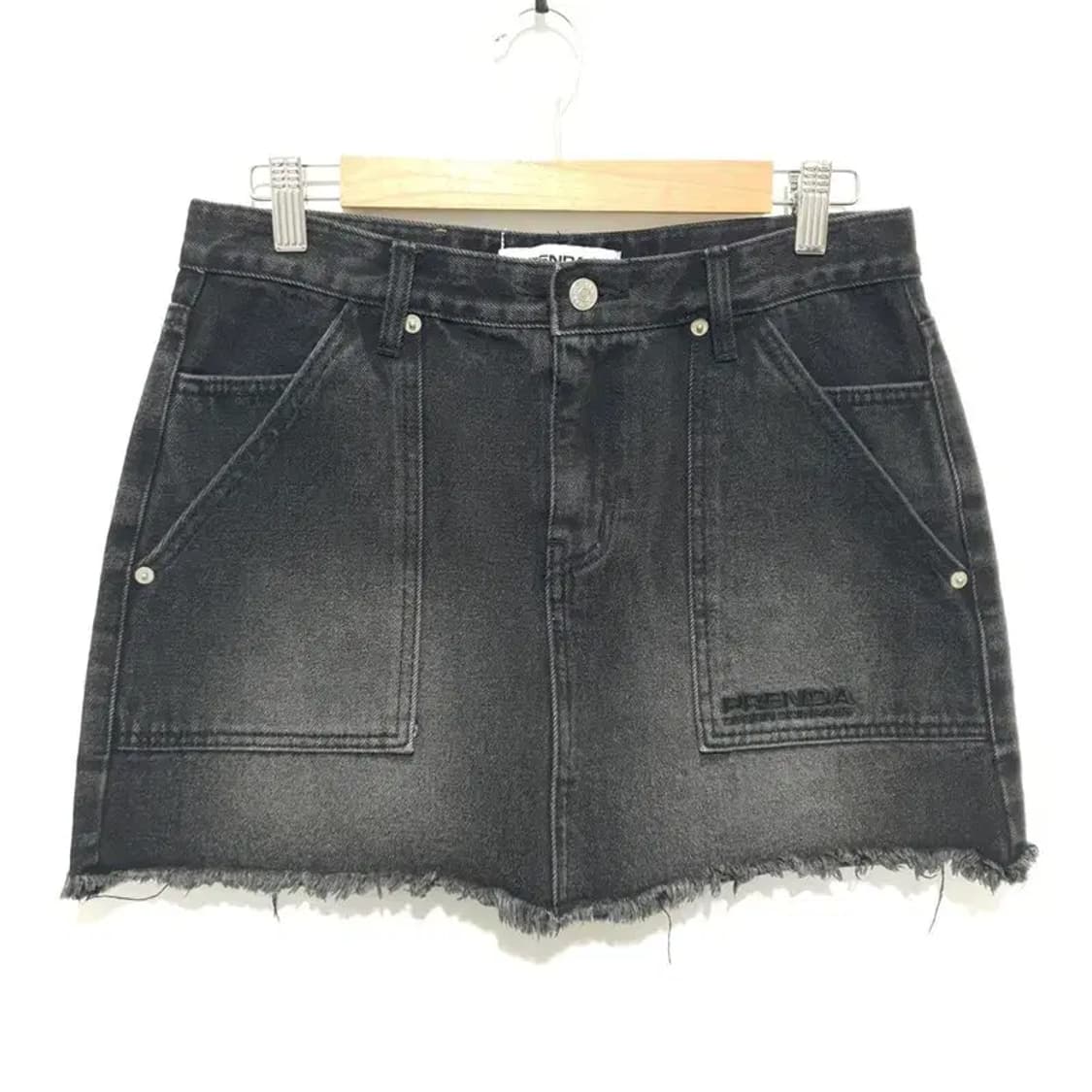 프렌다 디스트로이드 데님 스커트 M_S1469 상품이미지1