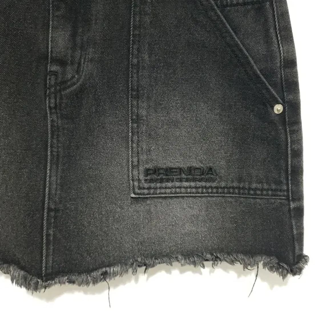 프렌다 디스트로이드 데님 스커트 M_S1469 상품이미지2