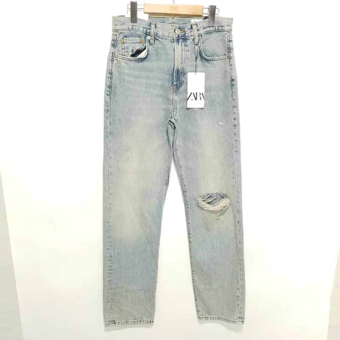 자라 슬림핏 데님 팬츠 EUR 36_M1699 상품이미지1