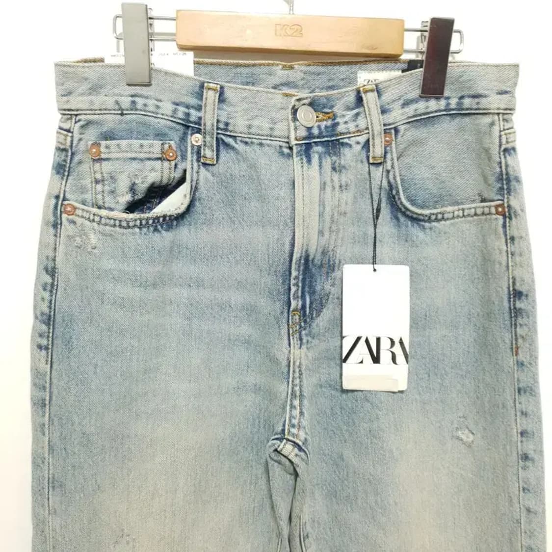 자라 슬림핏 데님 팬츠 EUR 36_M1699 상품이미지2