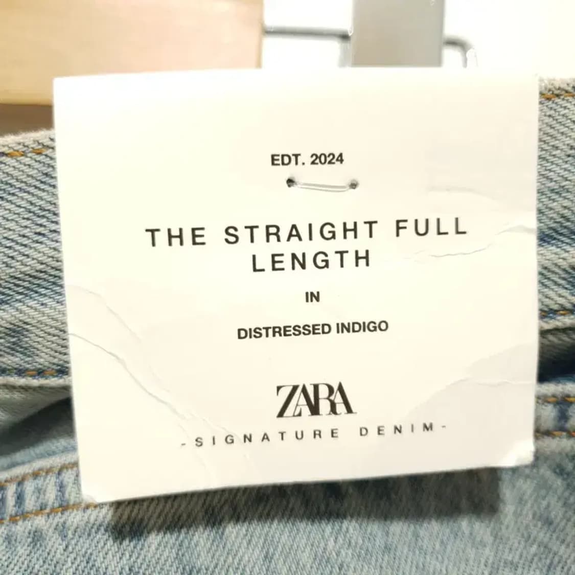 자라 슬림핏 데님 팬츠 EUR 36_M1699 상품이미지5