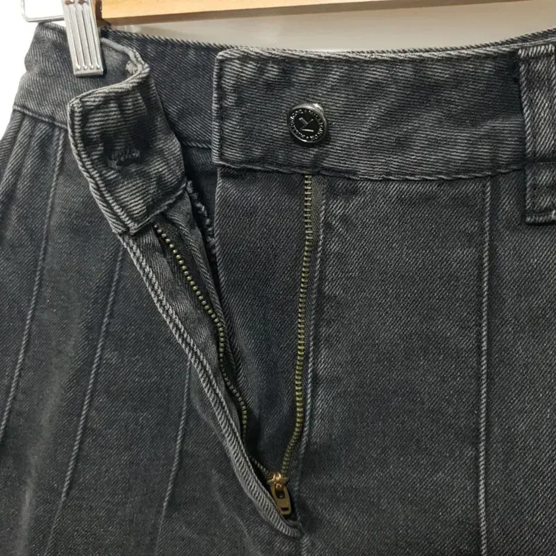 밀리언코르 플리츠 데님 스커트 S_S1470 상품이미지5