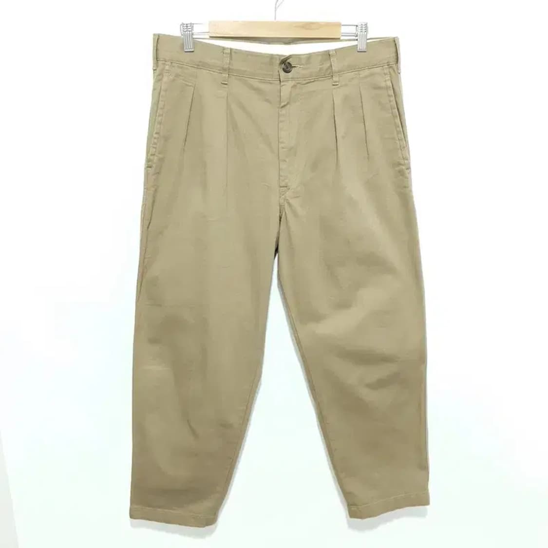 유니클로 U 와이드핏 투턱 팬츠 82_M1724 상품이미지1