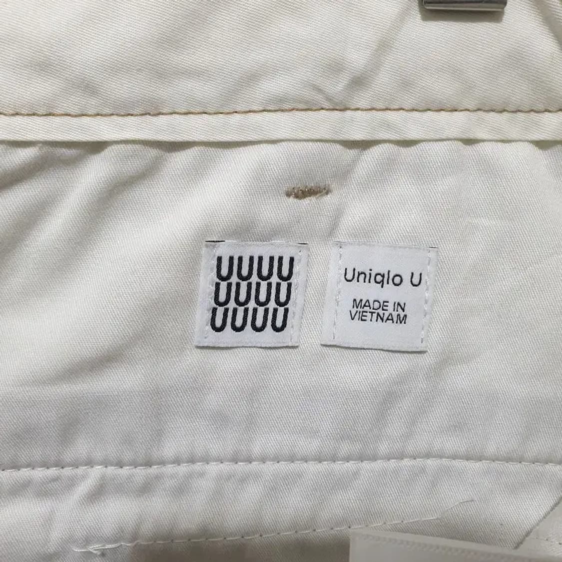 유니클로 U 와이드핏 투턱 팬츠 82_M1724 상품이미지6