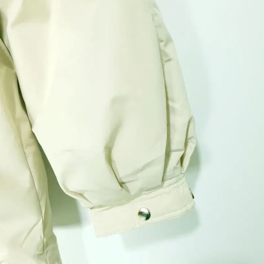 여성 퍼 야상 스트링 하프 패딩 F_W0389 상품이미지4