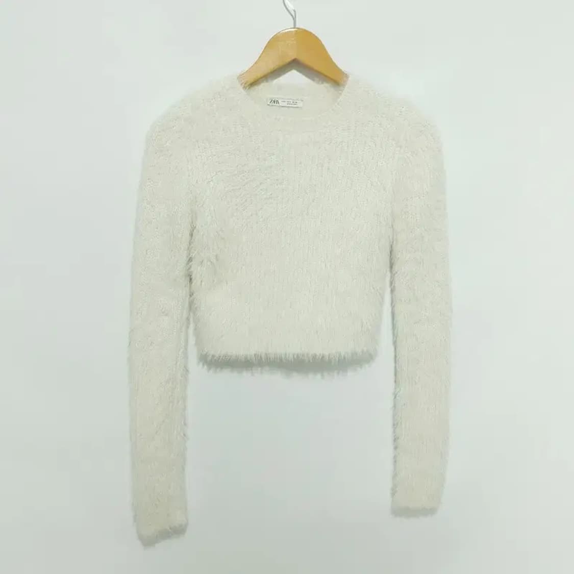 자라 앙고라 크롭 니트 S_W0394 상품이미지1
