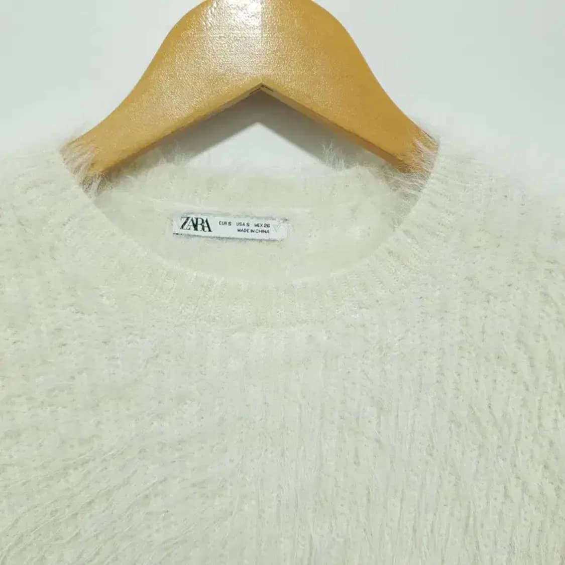 자라 앙고라 크롭 니트 S_W0394 상품이미지2