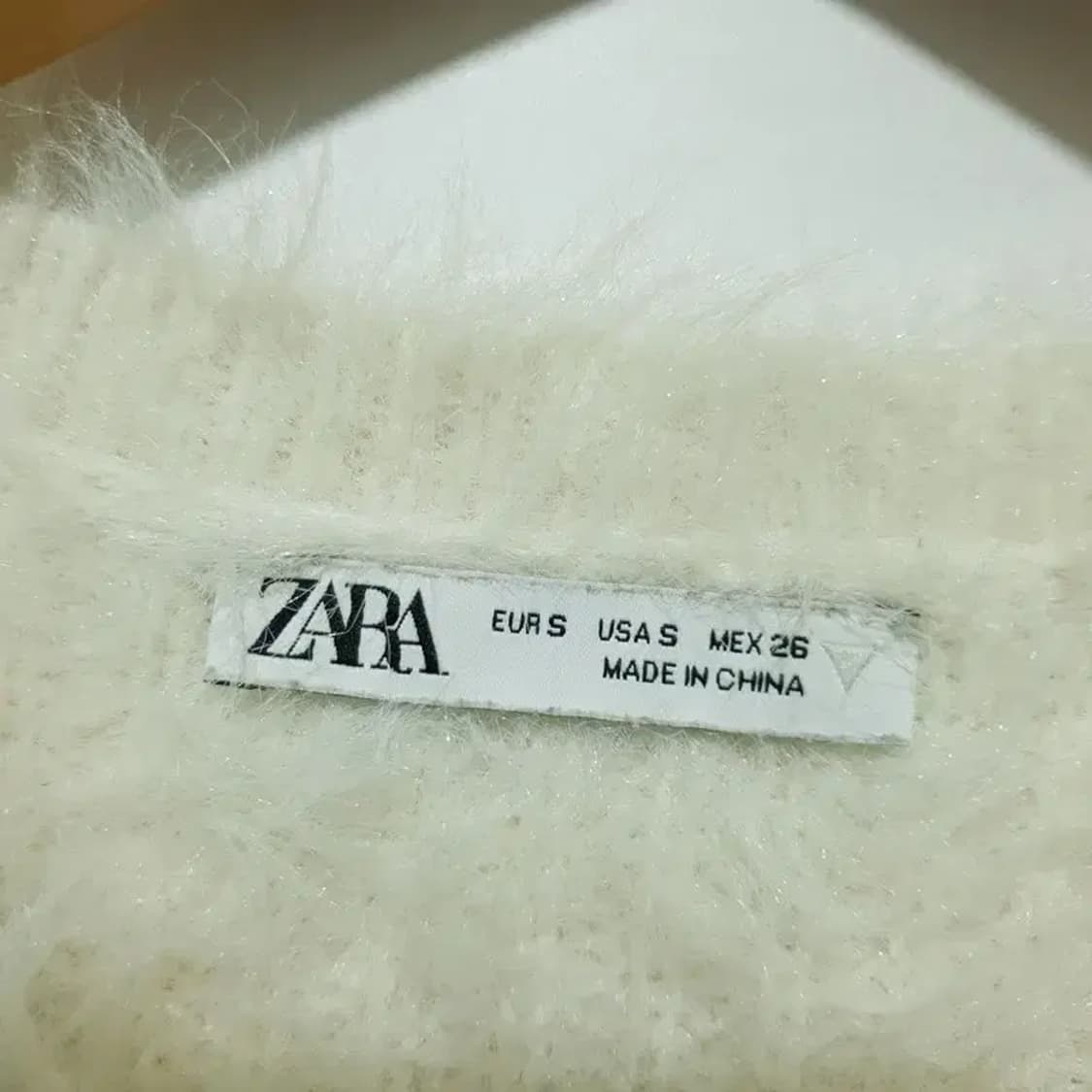 자라 앙고라 크롭 니트 S_W0394 상품이미지5