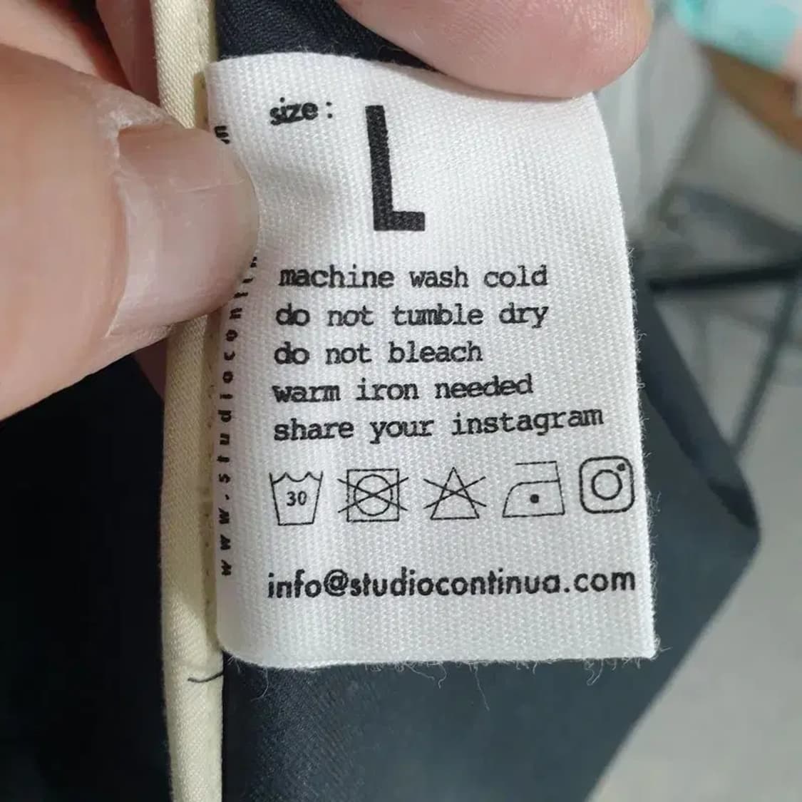 콘티누아 벤타일 코튼 래글런 자켓 L_M1704 상품이미지8