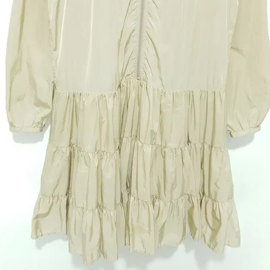 자라 나일론 바스락 후드 원피스 M_M1721 상품이미지4