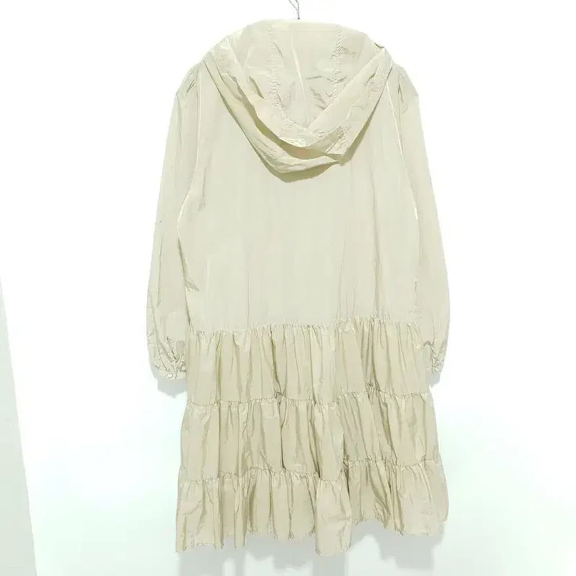 자라 나일론 바스락 후드 원피스 M_M1721 상품이미지5