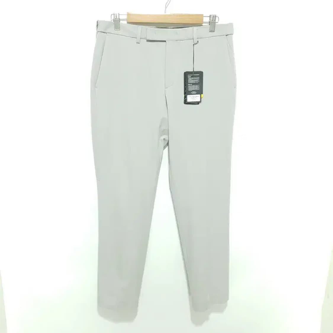 무탠다드 테이퍼드 히든 밴딩 크롭 슬랙스 32_M1727 상품이미지1