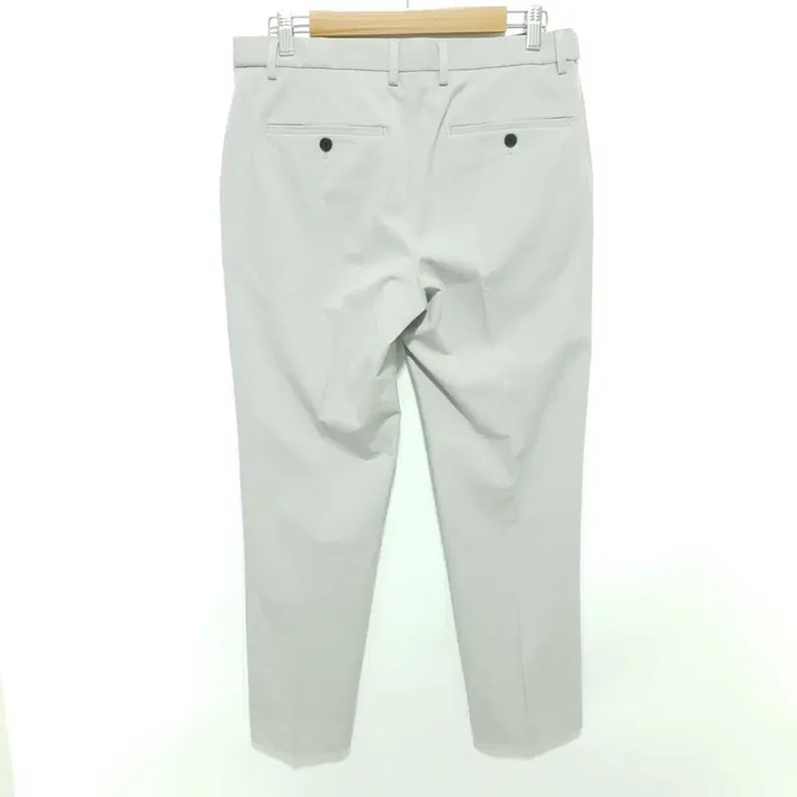 무탠다드 테이퍼드 히든 밴딩 크롭 슬랙스 32_M1727 상품이미지4