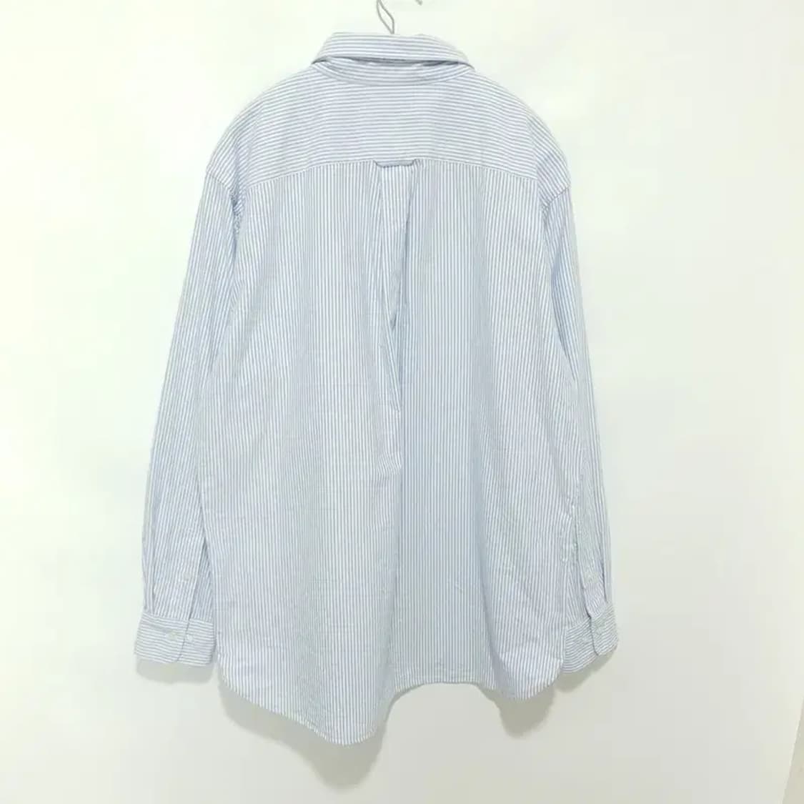 유니클로 옥스포드 오버핏 스트라이프 셔츠 XXL_M1732 상품이미지5