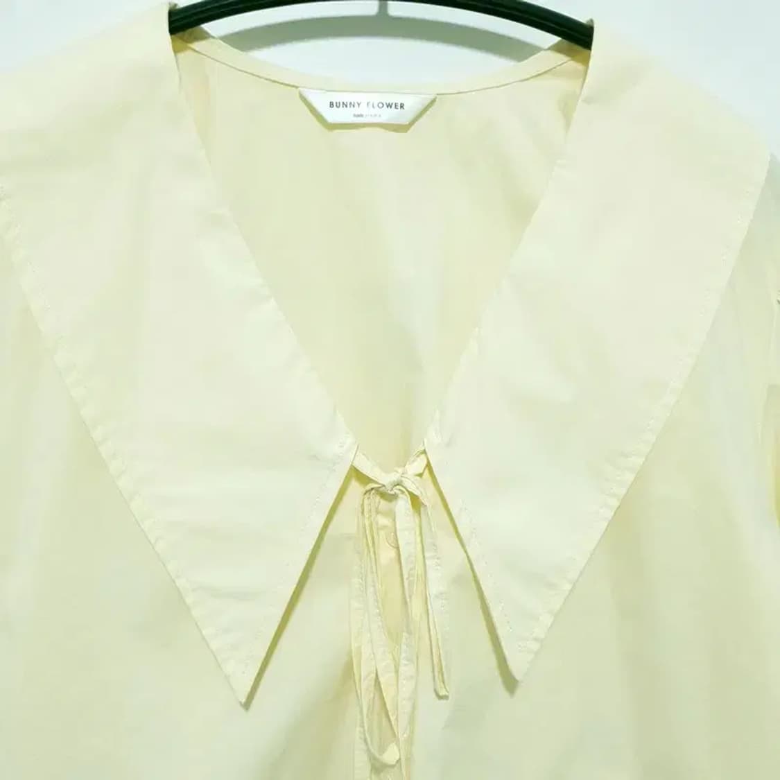 빅카라 리본 블라우스 F_M1740 상품이미지2