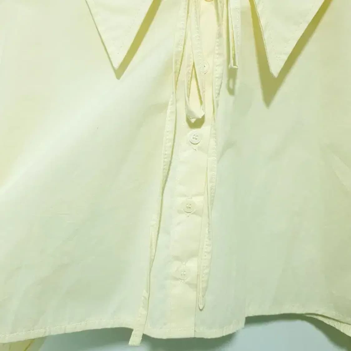 빅카라 리본 블라우스 F_M1740 상품이미지3