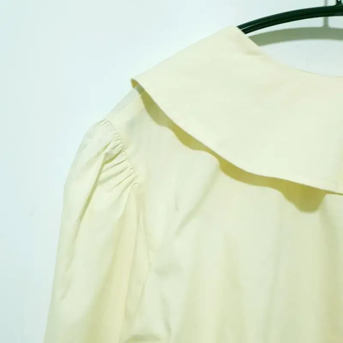 빅카라 리본 블라우스 F_M1740 상품이미지6