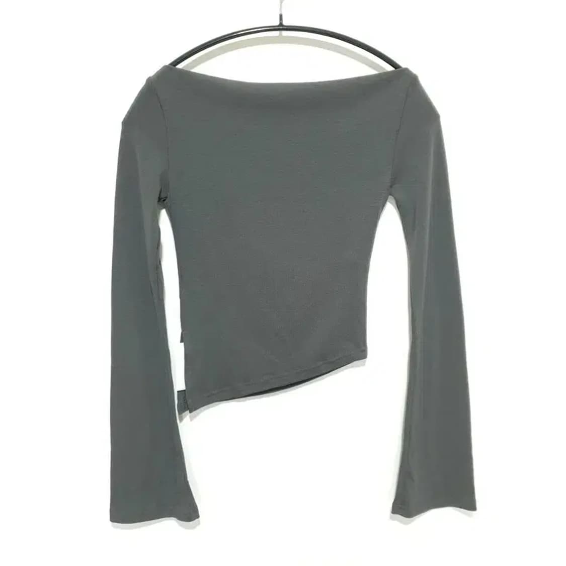 NEVY 오프숄더 언발 긴팔티 F_M1741 상품이미지5