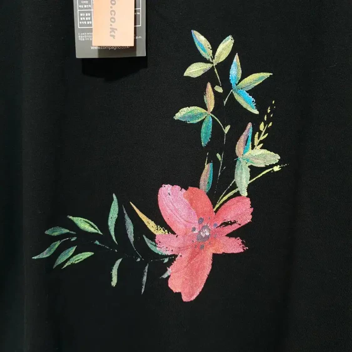 꼼파뇨 플라워 프린팅 반팔 M_S1478 상품이미지3