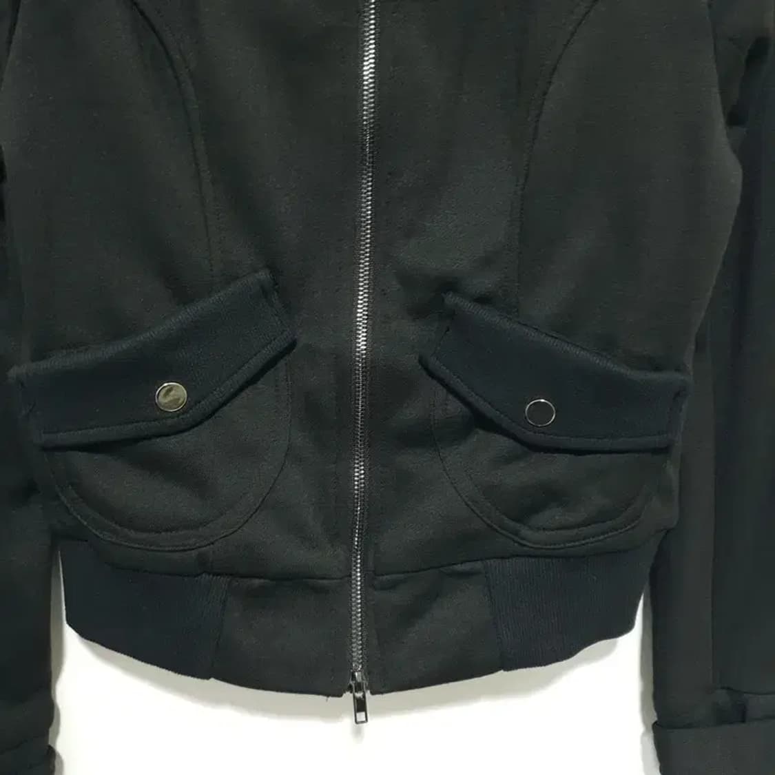 여성 스냅 버튼 집업 자켓 S_M1738 상품이미지3