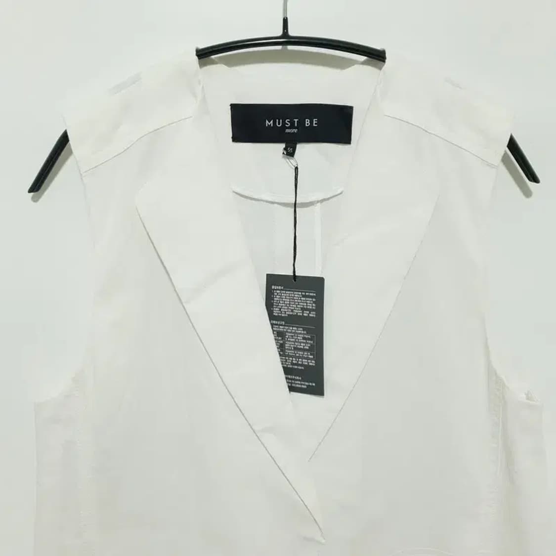 머스트비 여성 민소매 롱 자켓 55_S1481 상품이미지2