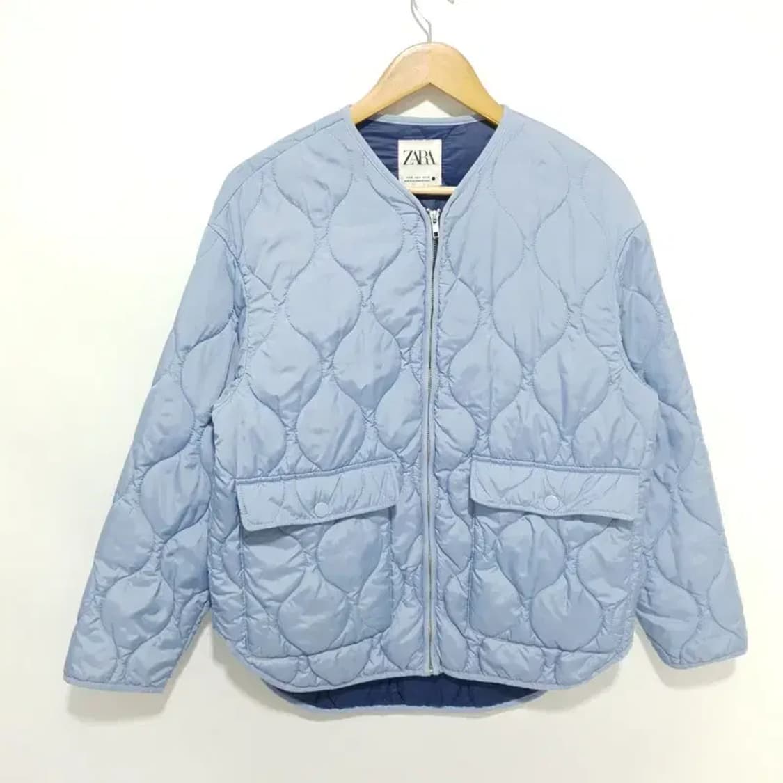 자라 오버사이즈 퀼팅 점퍼 S_W0398 상품이미지1