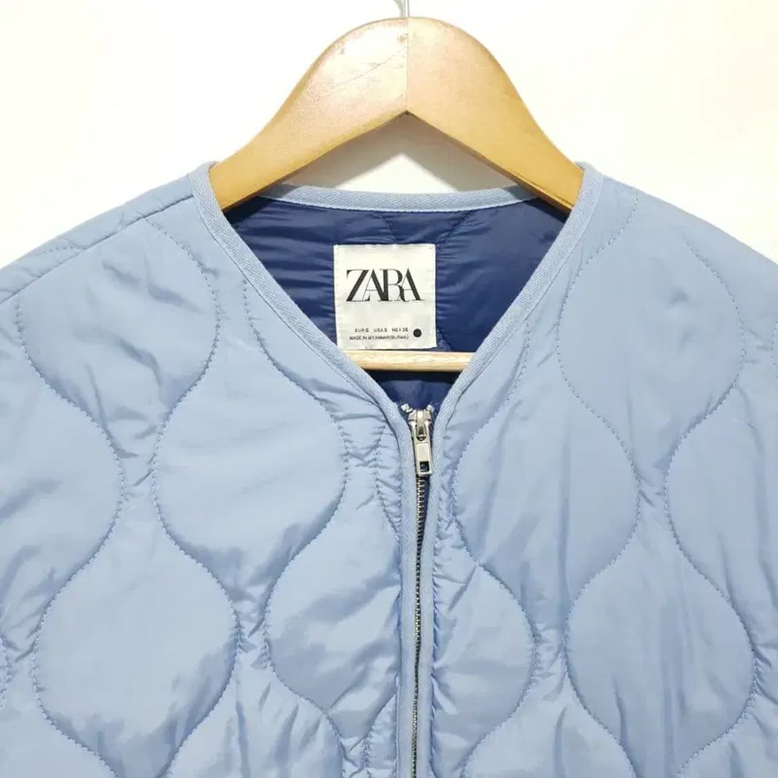 자라 오버사이즈 퀼팅 점퍼 S_W0398 상품이미지2