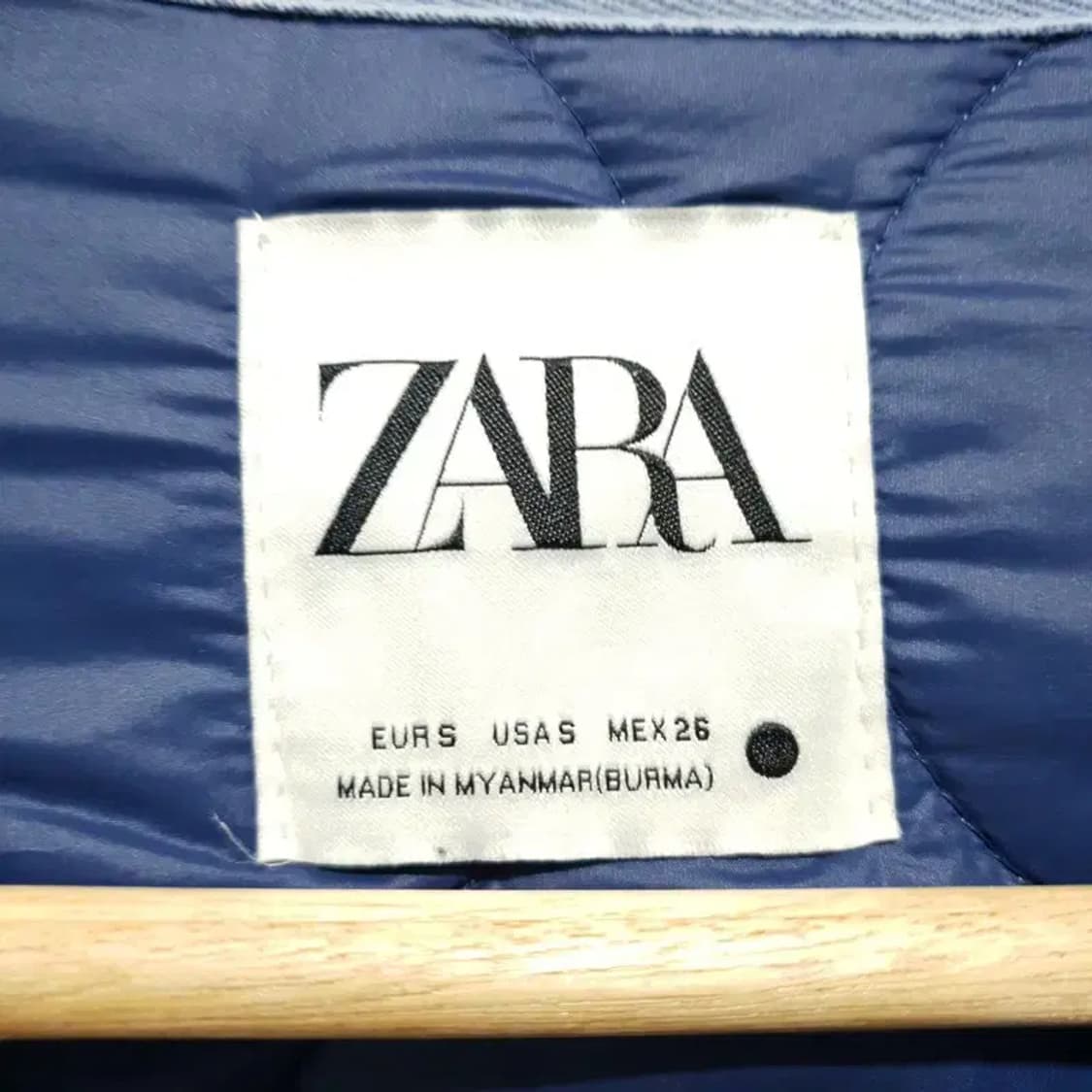 자라 오버사이즈 퀼팅 점퍼 S_W0398 상품이미지7