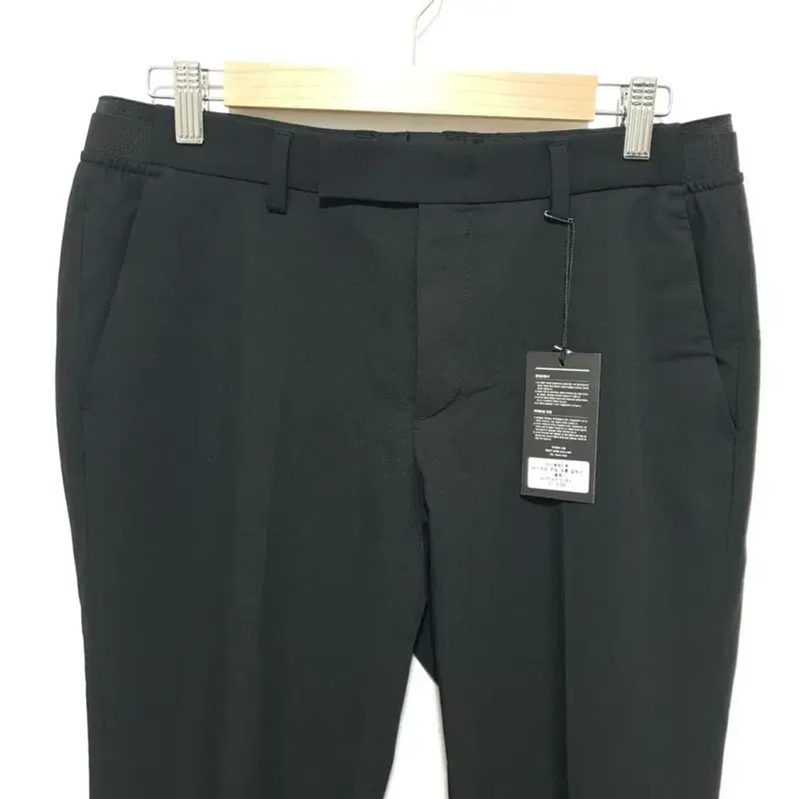 무탠다드 테이퍼드 밴딩 크롭 슬랙스 31_S1496 상품이미지2