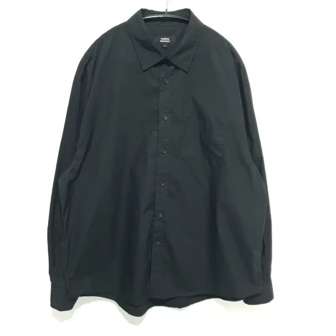 무탠다드 오버사이즈 포플린 셔츠 L_M1752 상품이미지1