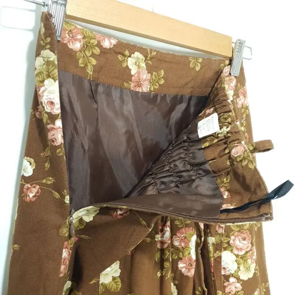 JPN 플라워 롱 스커트 S_M1756 상품이미지6