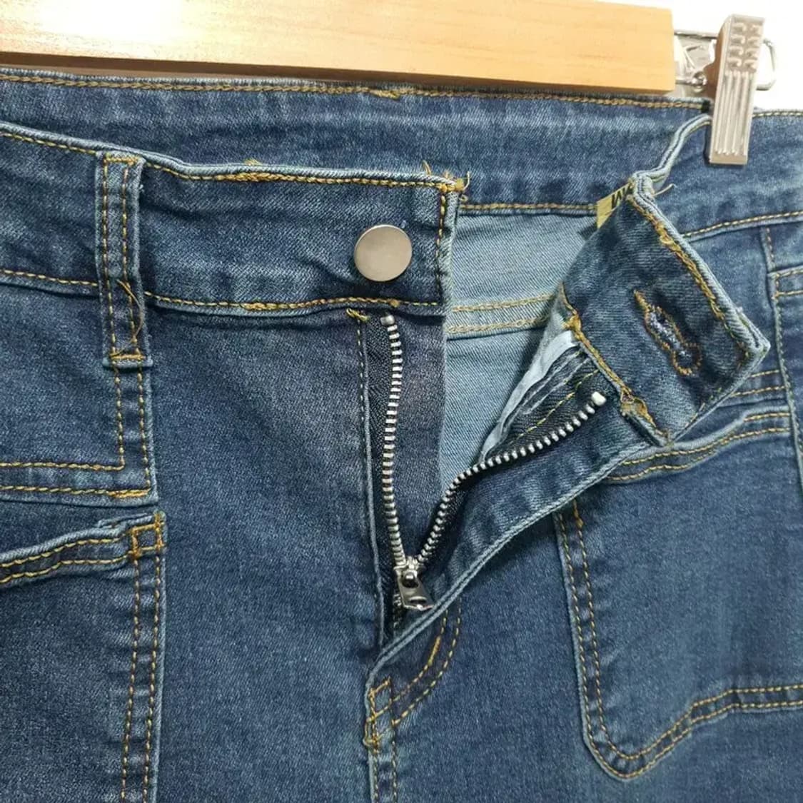 하이웨스트 부츠컷 데님 팬츠 M_M1760 상품이미지5