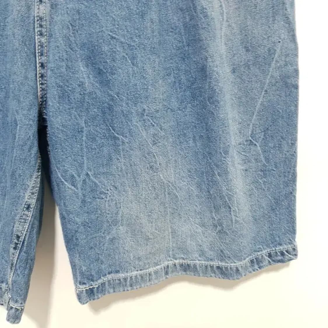 꼼파뇨 데님 투턱 버뮤다 팬츠 L_S1521 상품이미지3