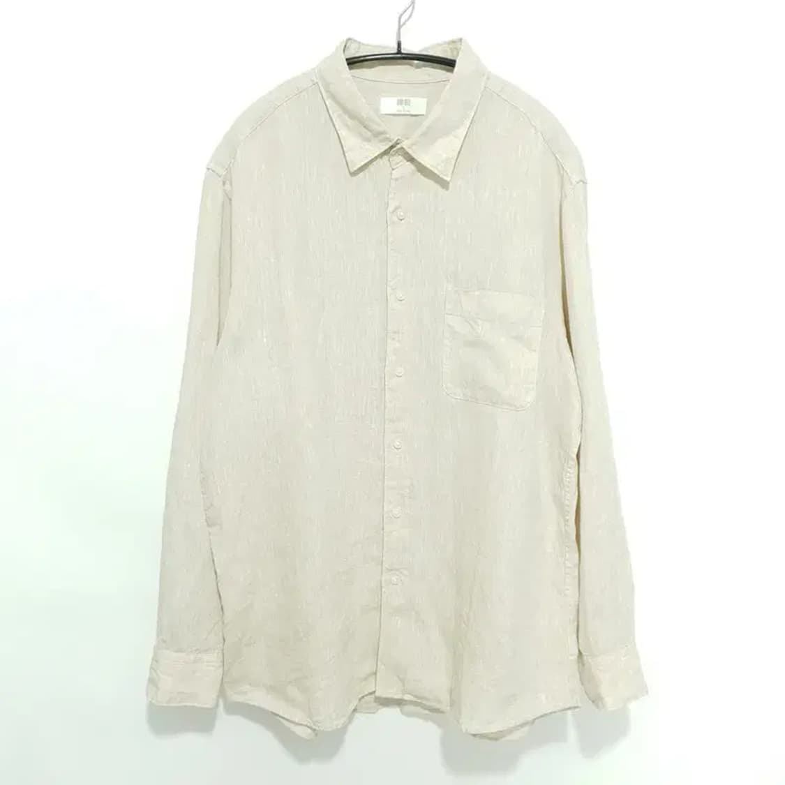 유니클로 프리미엄 린넨 셔츠 XL_S1509 상품이미지1