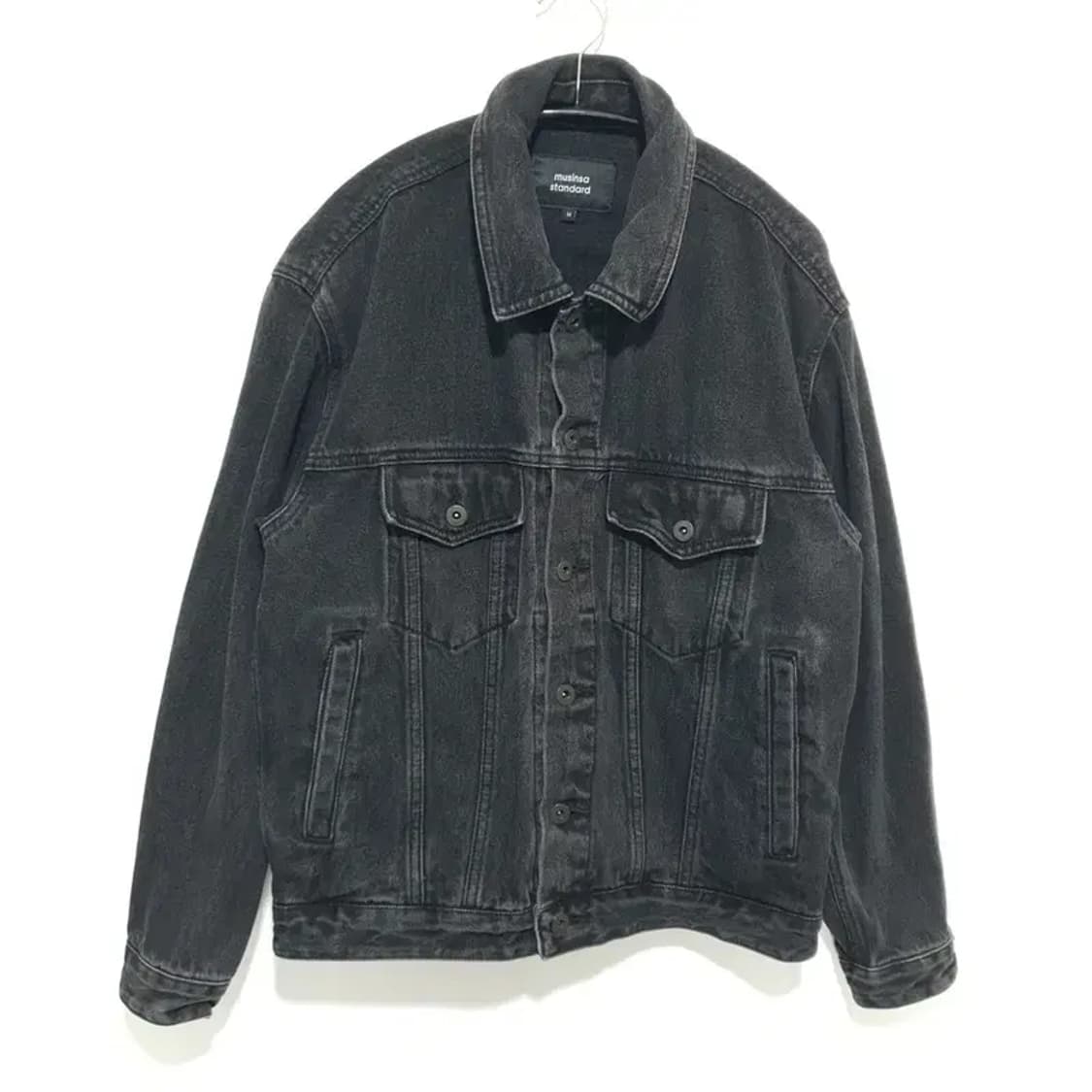 무탠다드 릴렉스드 데님 트러커 자켓 M_M1750 상품이미지1