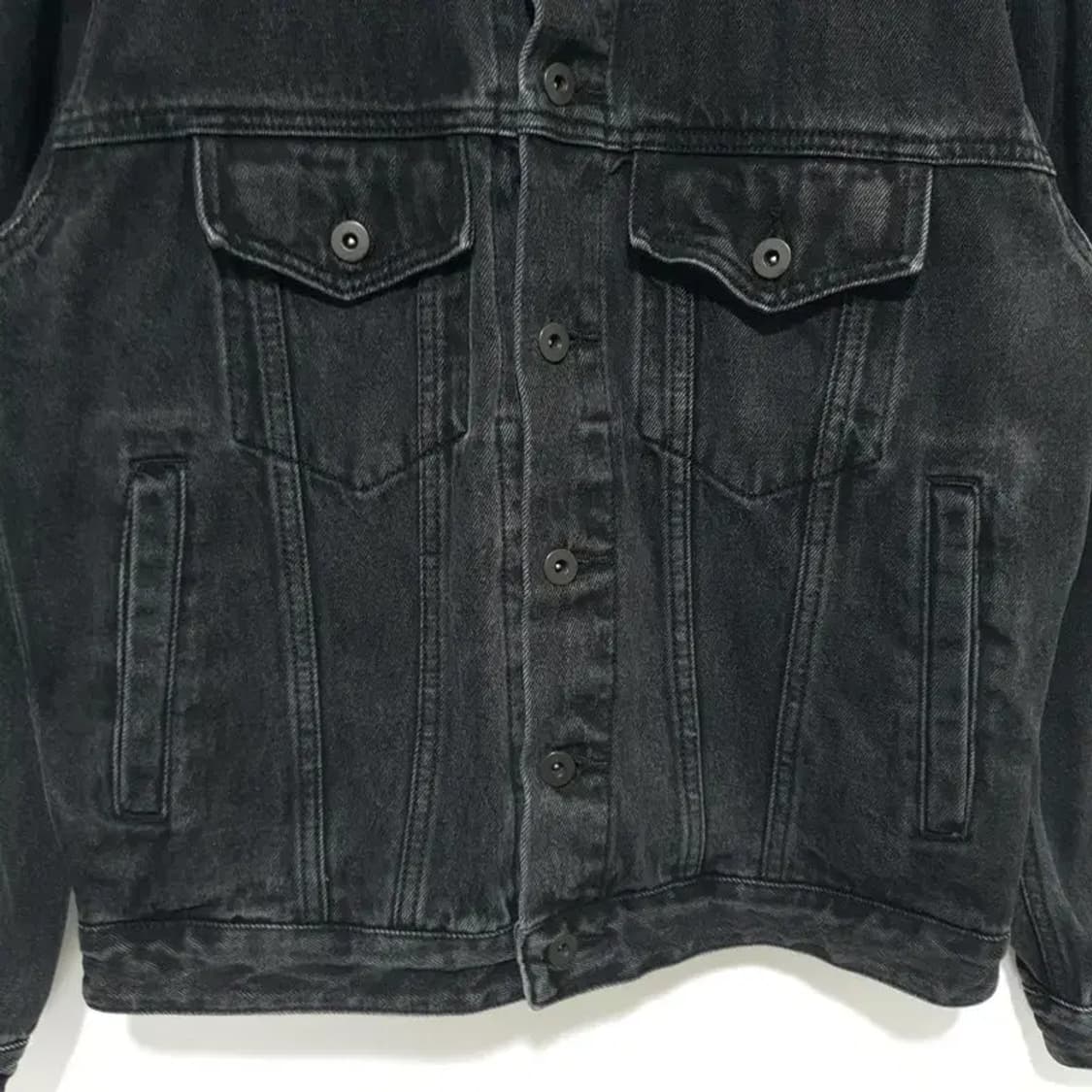 무탠다드 릴렉스드 데님 트러커 자켓 M_M1750 상품이미지3