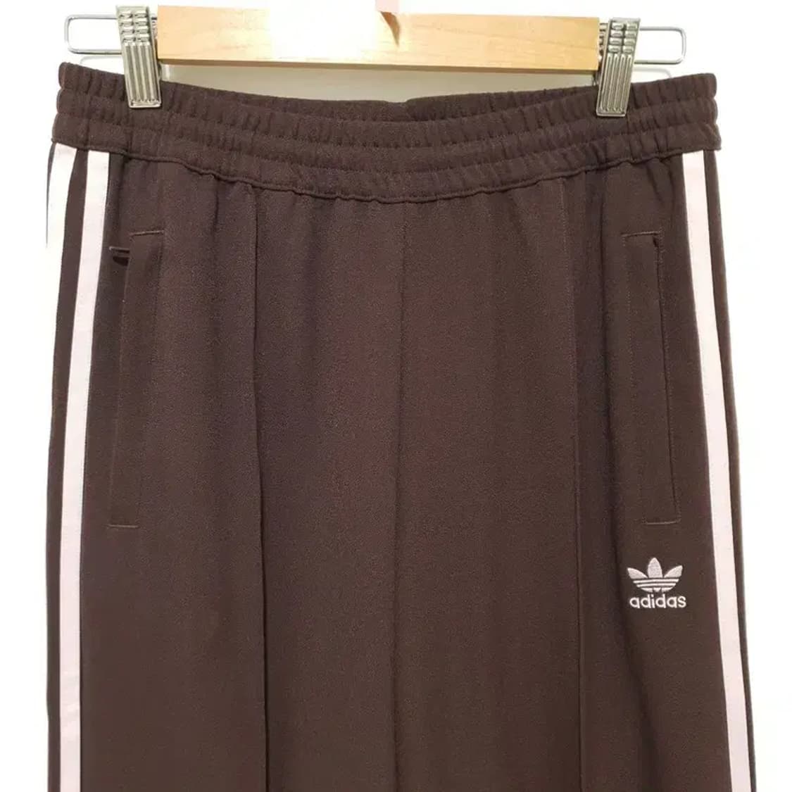 아디다스 우먼 베켄바우어 브라운 핑크 트랙 팬츠 M_M1759 상품이미지2