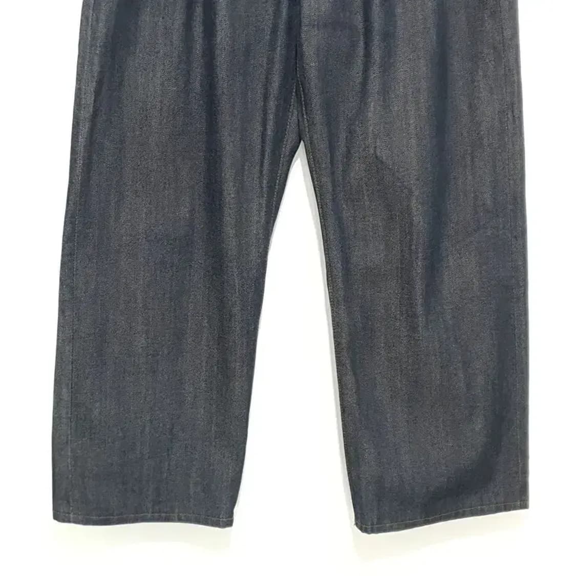 비슬로우 투턱 셀비지 데님 와이드 팬츠 30_M1764 상품이미지3