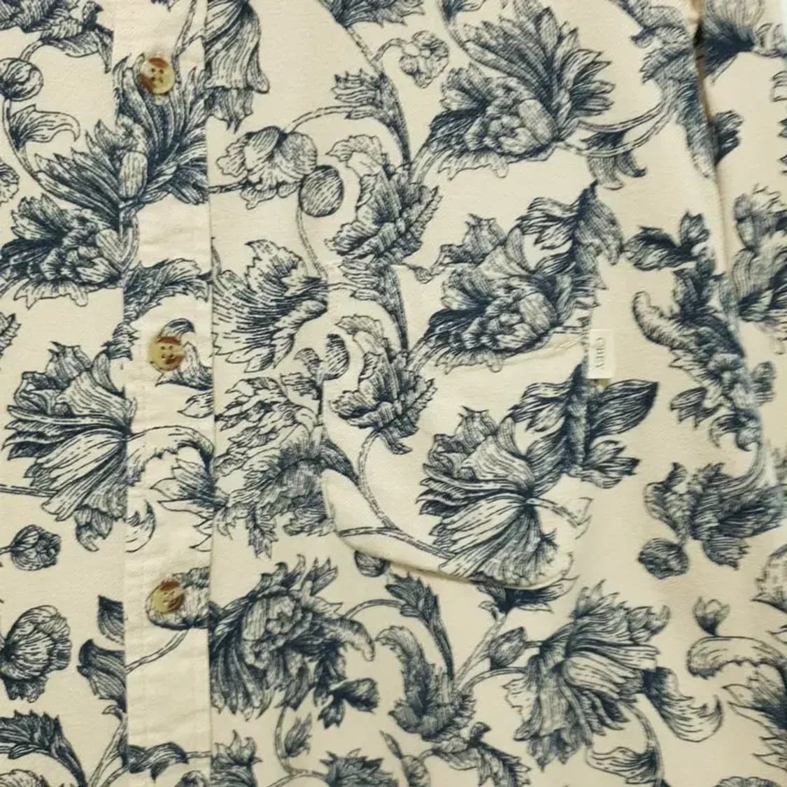 오베이 프로파간다 프린트 플로럴 셔츠 M_M1773 상품이미지4