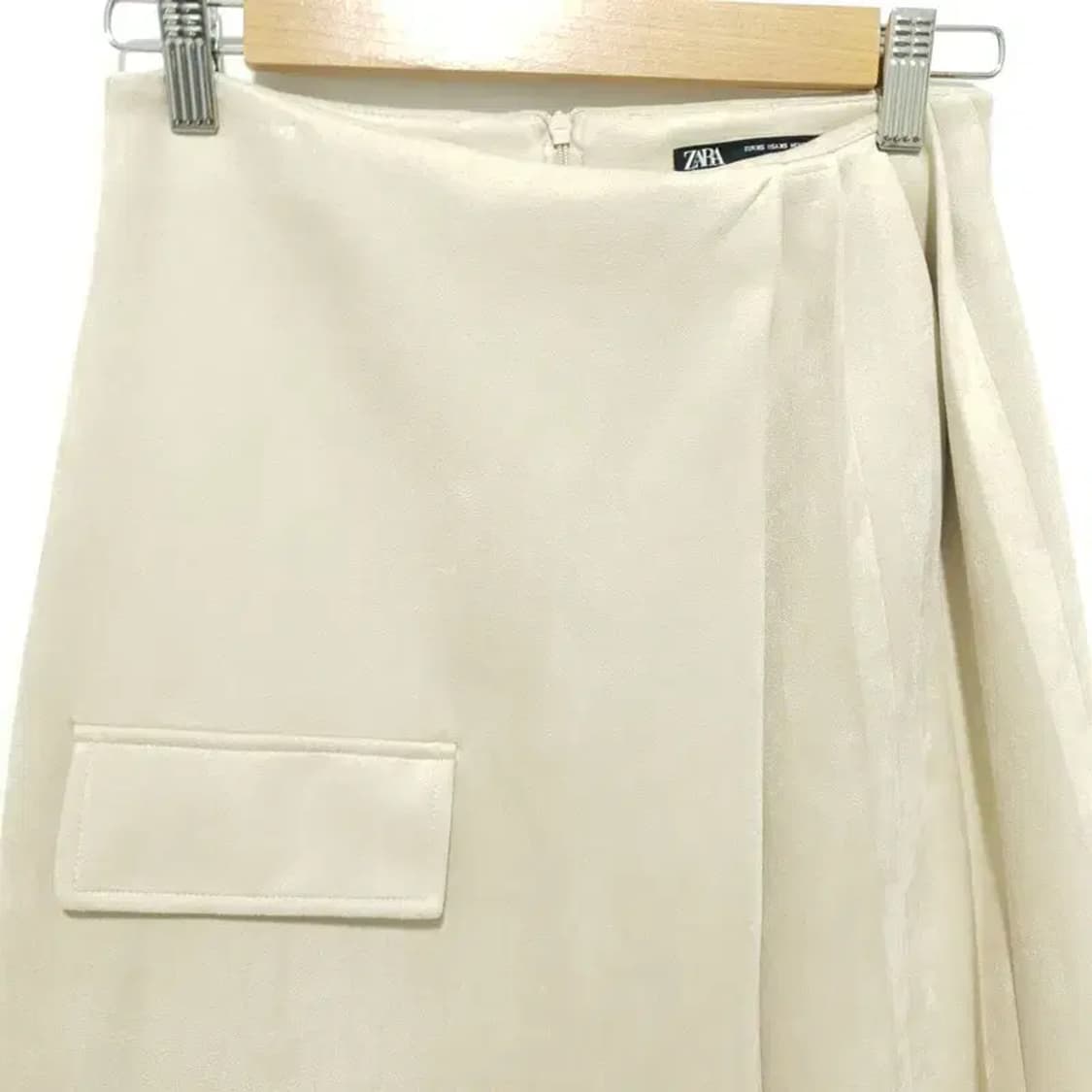 자라 벨벳 플리츠 롱 스커트 XS_M1783 상품이미지2