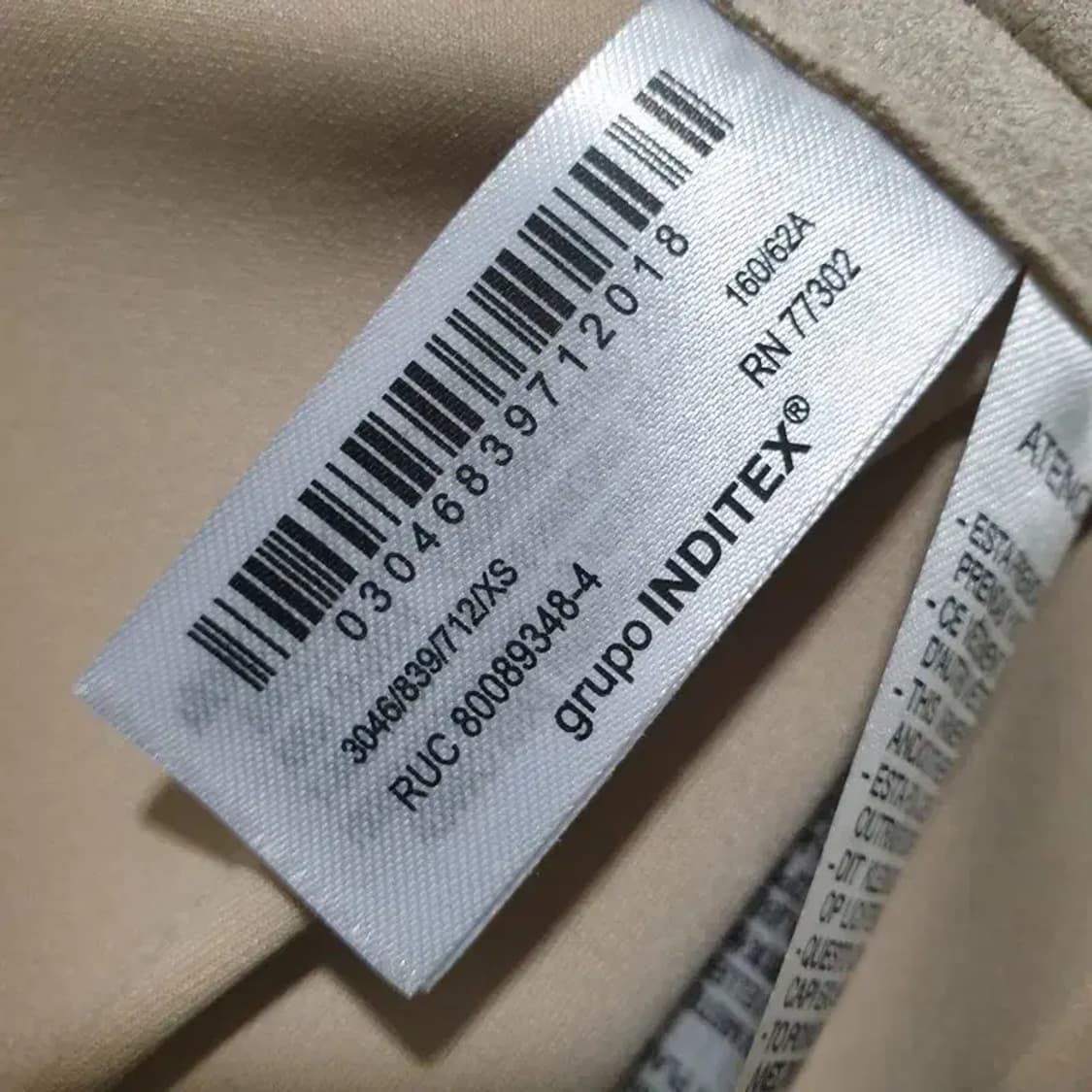 자라 벨벳 플리츠 롱 스커트 XS_M1783 상품이미지7