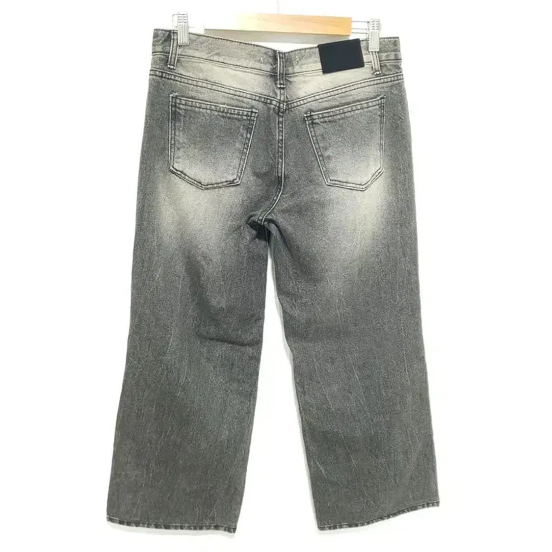 보헤미안 서울 데미지 데님 팬츠 L_M1785 상품이미지5