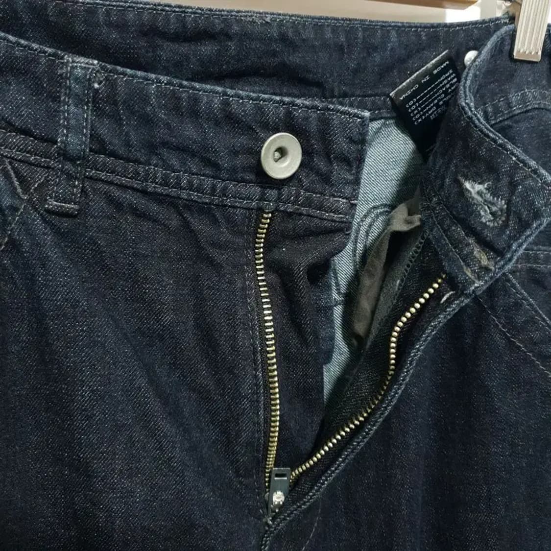 폴리테루 해머 데님 팬츠 1.2v 자수 버전 딥인디고 3_M1792 상품이미지6