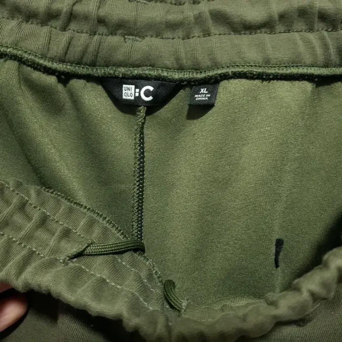 유니클로 C 와이드 스웻 팬츠 XL_M1794 상품이미지5