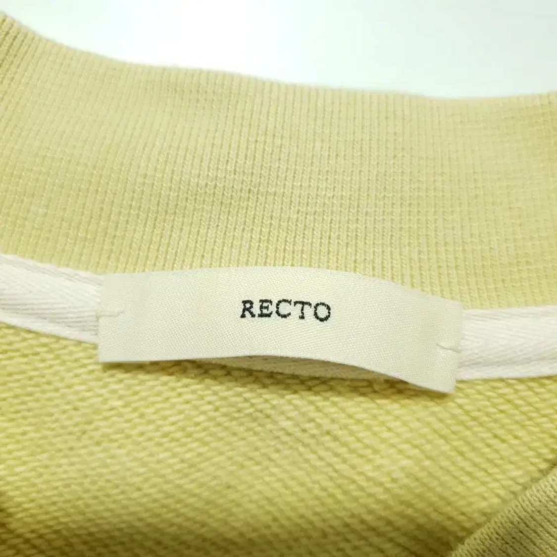 렉토 시그니처 브이넥 맨투맨 F_M1797 상품이미지5