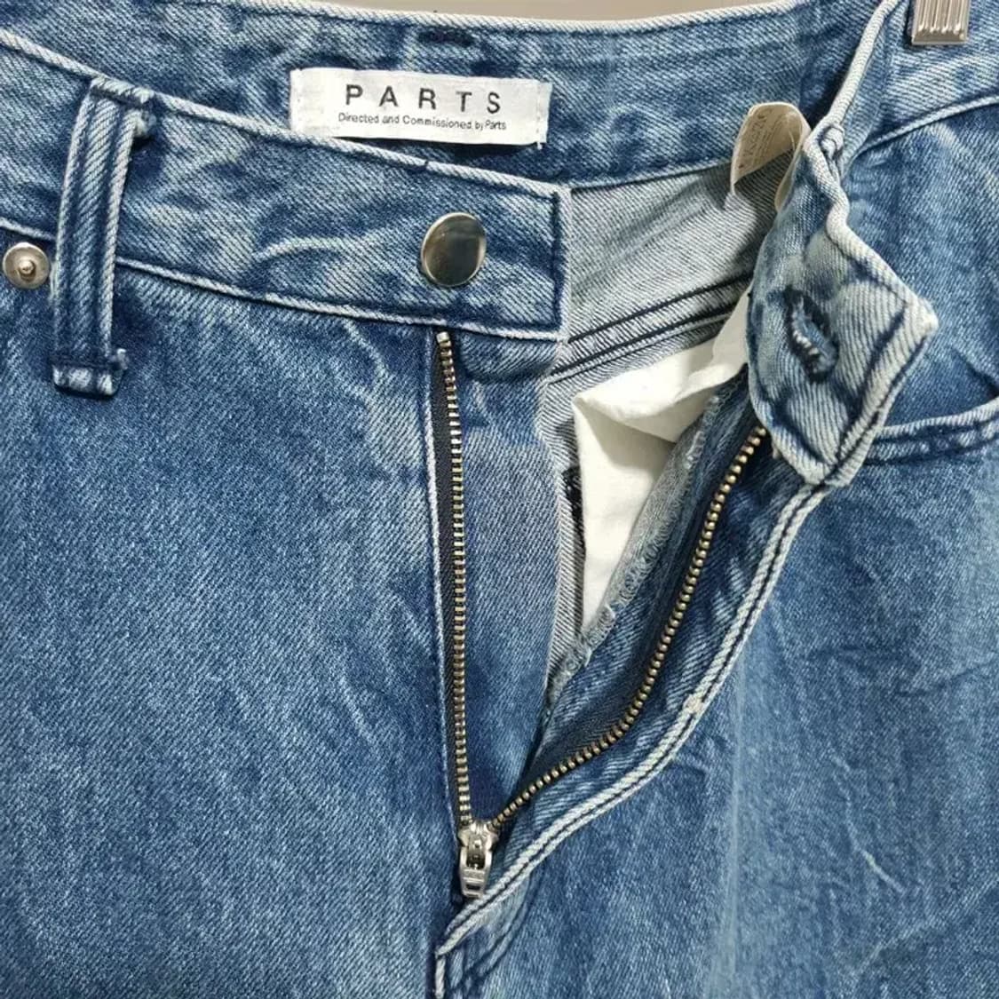 PARTS 파츠 커브드 데님 팬츠 S_M1793 상품이미지6