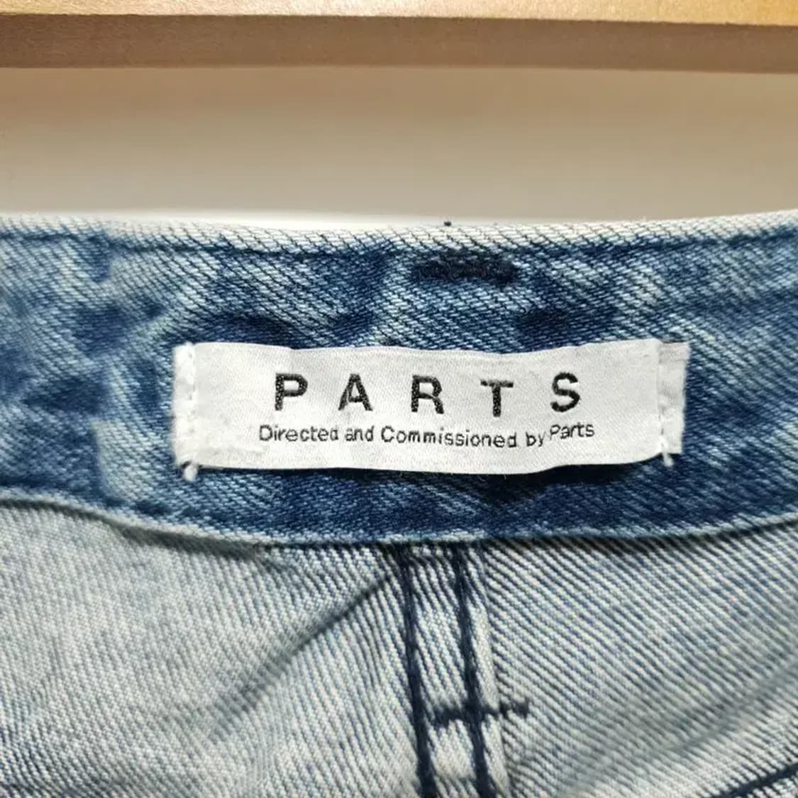 PARTS 파츠 커브드 데님 팬츠 S_M1793 상품이미지7