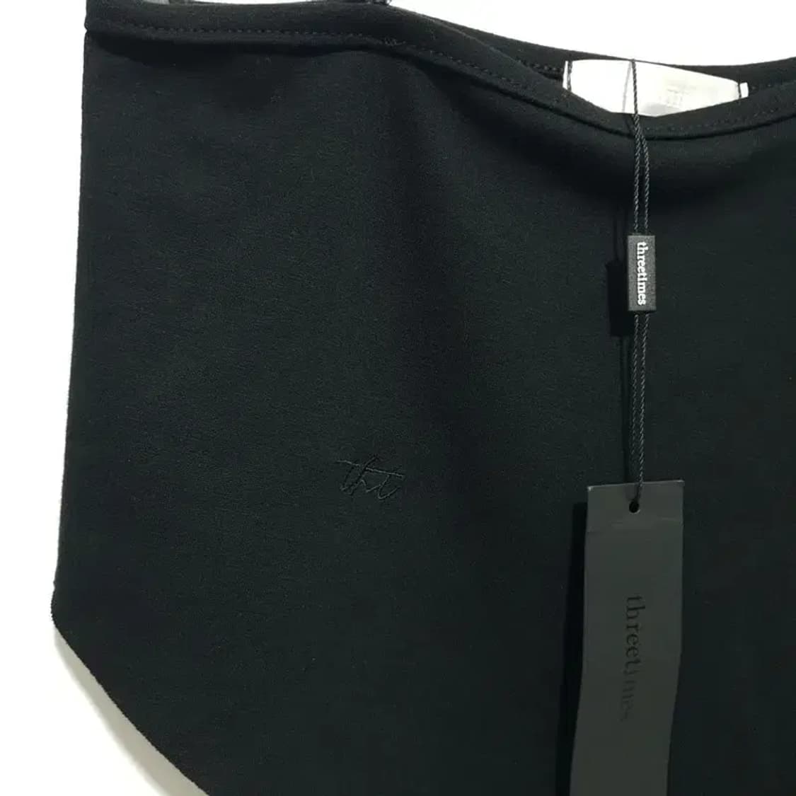 쓰리타임즈 슬리브리스 크롭 탑 F_S1528 상품이미지2