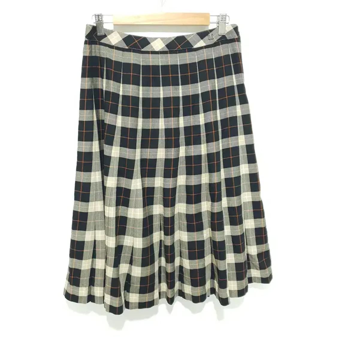 닥스 체크 플리츠 스커트 76-100_S1531 상품이미지1